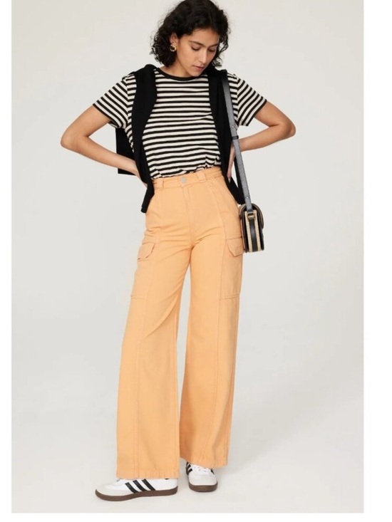 Hudson Jeans Pants - Hudson Cargo Pants in Orange